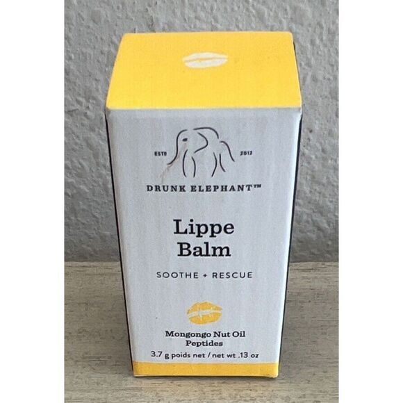 Drunk Elephant Lippe Balm Volumizing Moisturizing Rejuvenate Nourish 3.7g NEW - Picture 2 of 2